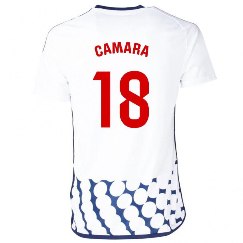 Kandiny Herren Aaron Cámara #18 Weiß Auswärtstrikot Trikot 2023/24 T-Shirt