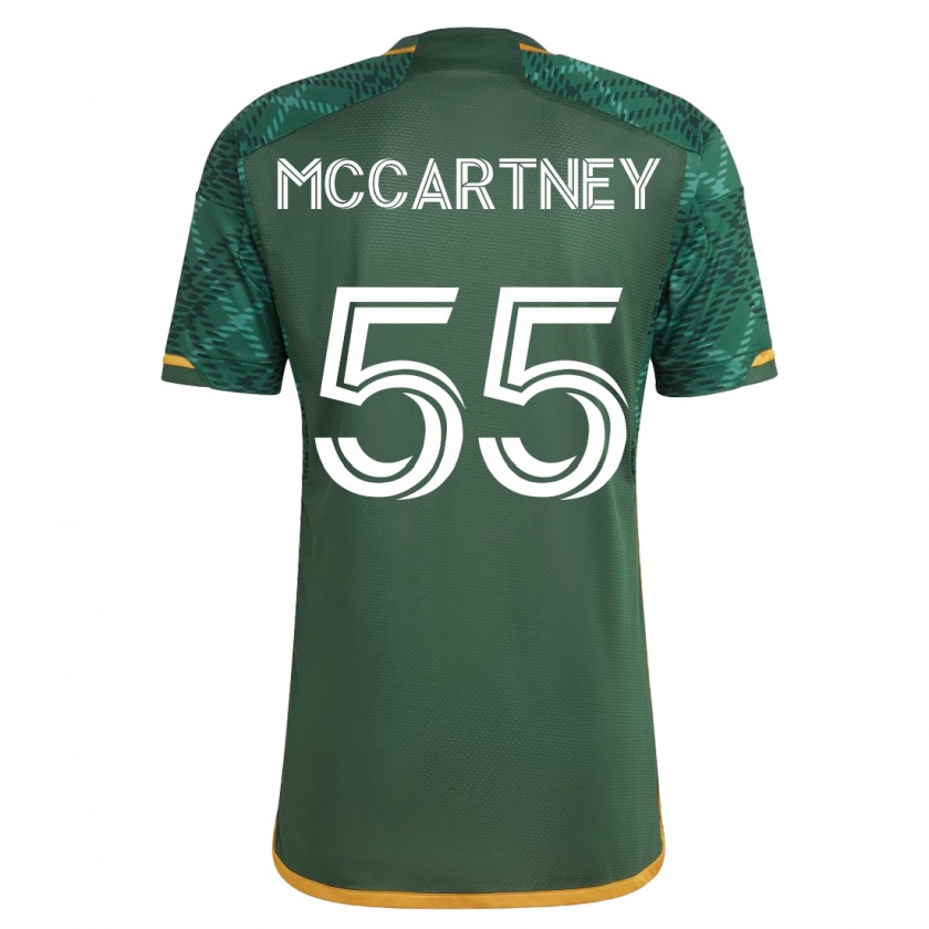 Kandiny Damen Dawson Mccartney #55 Grün Heimtrikot Trikot 2023/24 T-Shirt