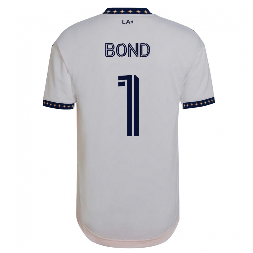 Kandiny Damen Jonathan Bond #1 Weiß Heimtrikot Trikot 2023/24 T-Shirt