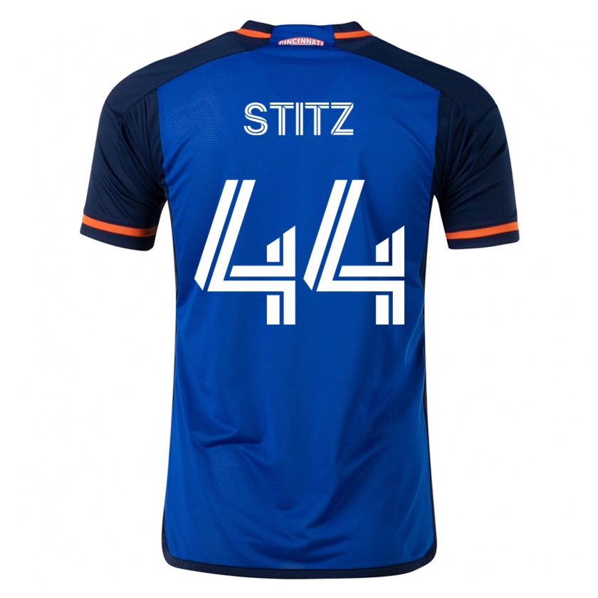 Kandiny Damen Ben Stitz #44 Blau Heimtrikot Trikot 2023/24 T-Shirt