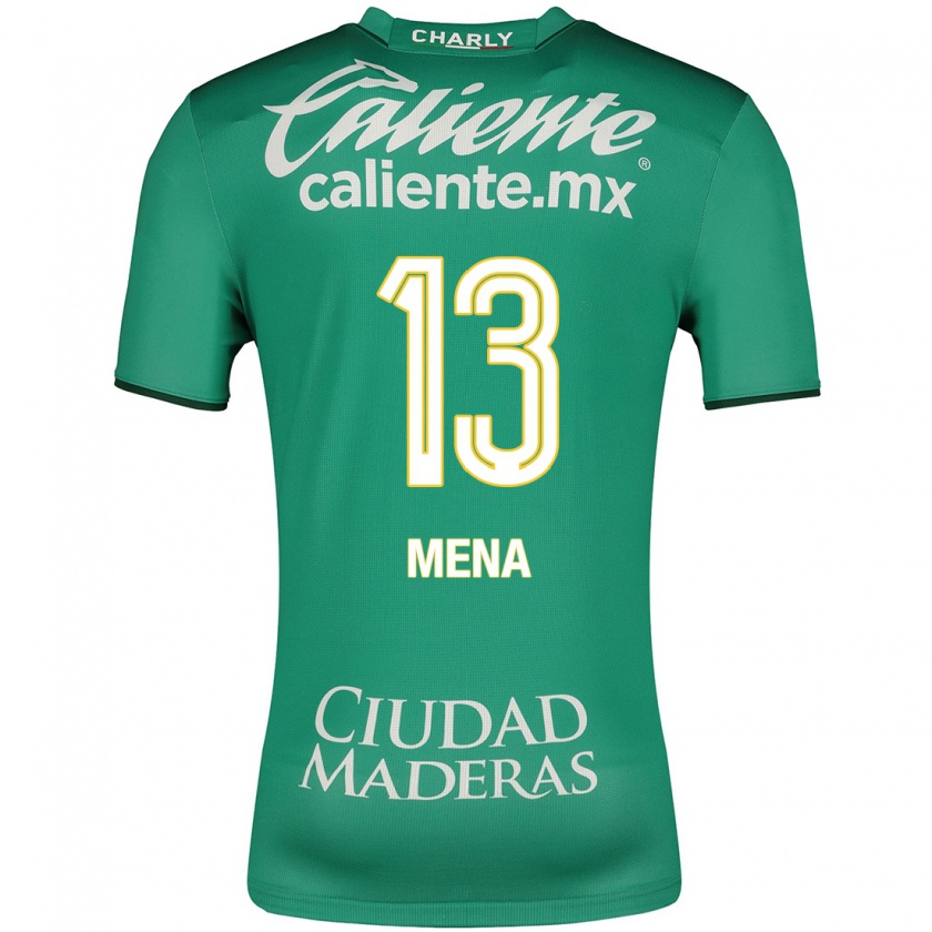 Kandiny Damen Ángel Mena #13 Grün Heimtrikot Trikot 2023/24 T-Shirt
