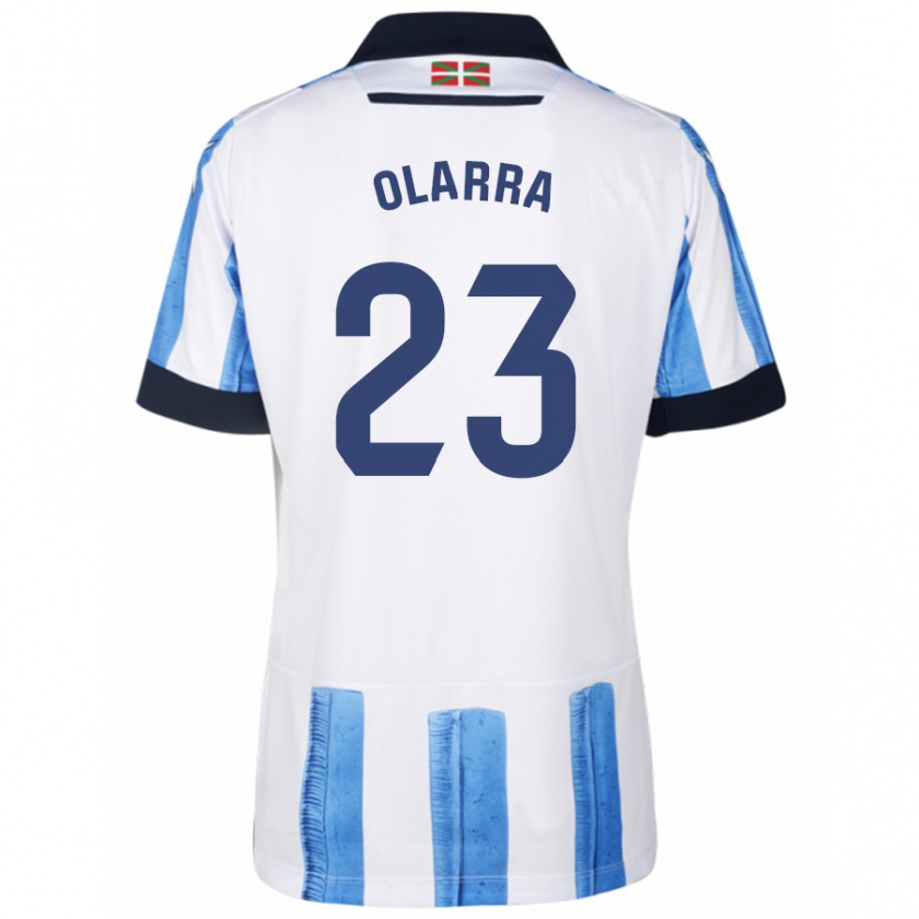 Kandiny Damen Aimar Olarra #23 Blau Weiss Heimtrikot Trikot 2023/24 T-Shirt
