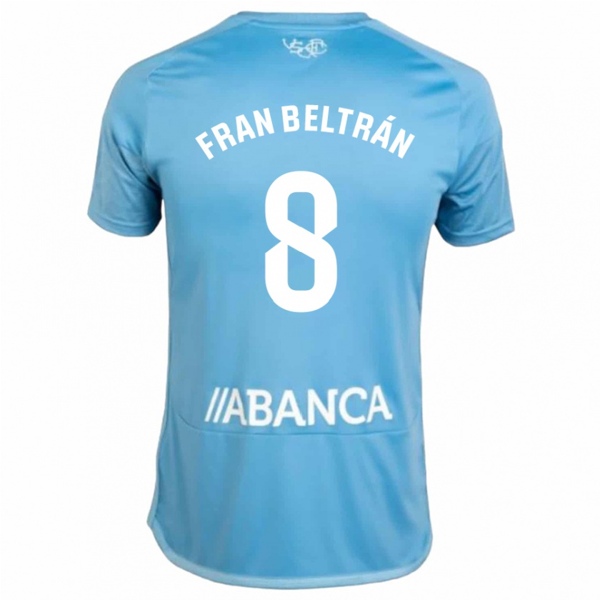 Kandiny Damen Fran Beltrán #8 Blau Heimtrikot Trikot 2023/24 T-Shirt