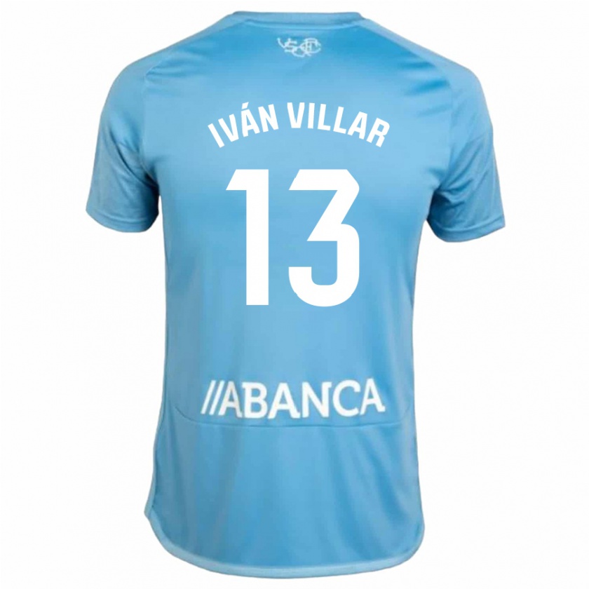 Kandiny Damen Iván Villar #13 Blau Heimtrikot Trikot 2023/24 T-Shirt
