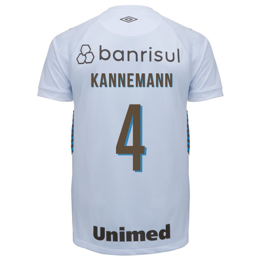 Kandiny Damen Walter Kannemann #4 Weiß Auswärtstrikot Trikot 2023/24 T-Shirt