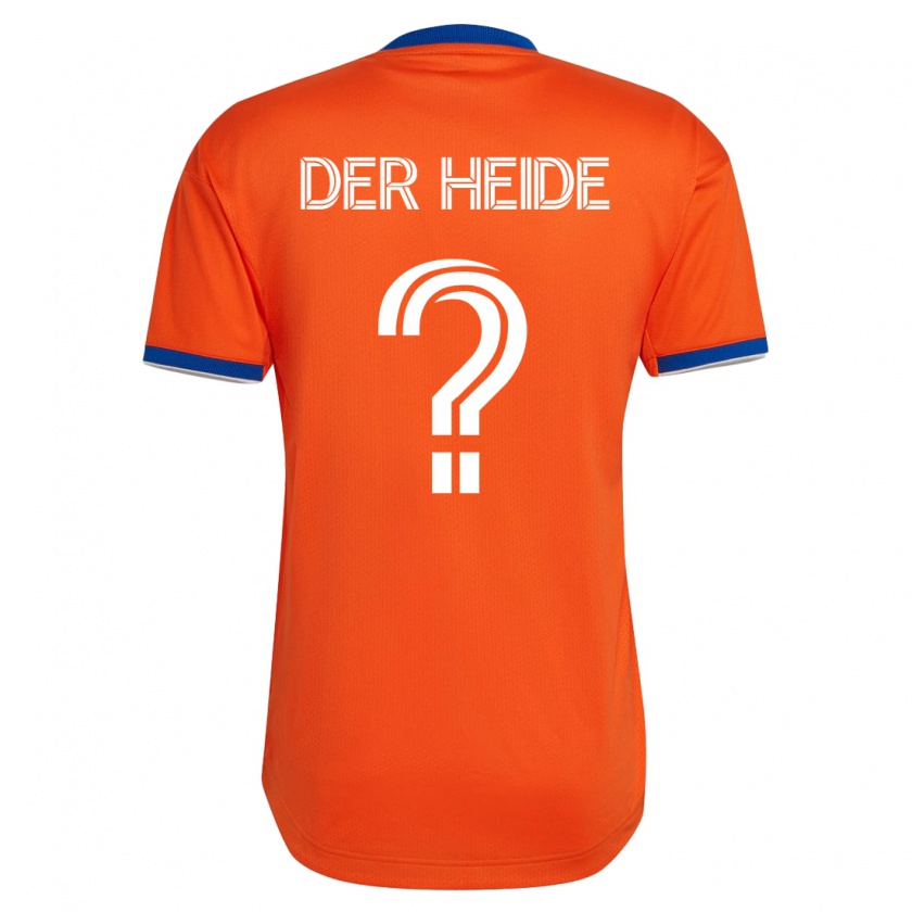Kandiny Damen Dimas Van Der Heide #0 Weiß Auswärtstrikot Trikot 2023/24 T-Shirt