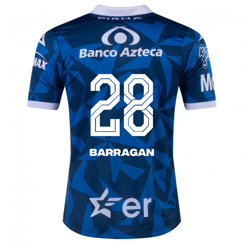 Kandiny Damen Martín Barragán #28 Blau Auswärtstrikot Trikot 2023/24 T-Shirt