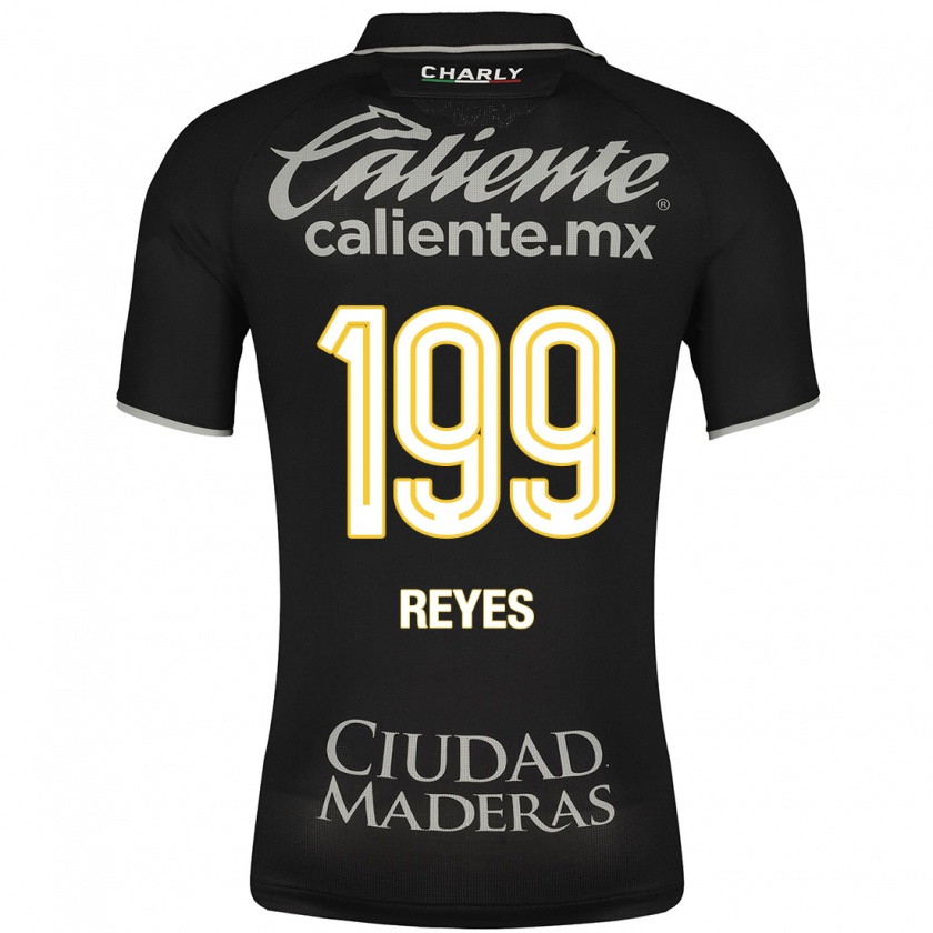 Kandiny Damen Jonathan Reyes #199 Schwarz Auswärtstrikot Trikot 2023/24 T-Shirt