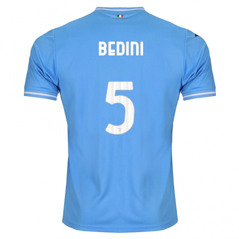 Kandiny Kinder Filippo Bedini #5 Blau Heimtrikot Trikot 2023/24 T-Shirt