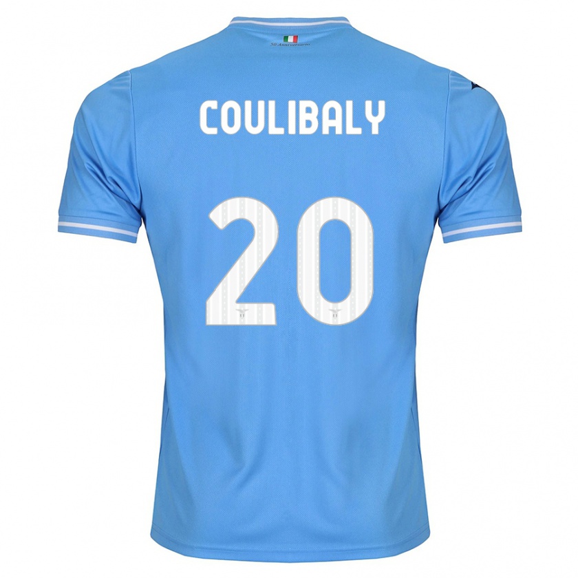 Kandiny Kinder Larsson Coulibaly #20 Blau Heimtrikot Trikot 2023/24 T-Shirt