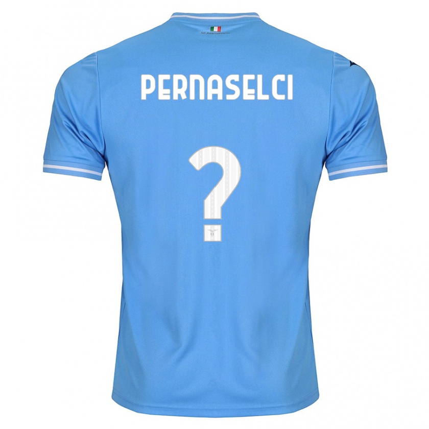 Kandiny Kinder Leonardo Pernaselci #0 Blau Heimtrikot Trikot 2023/24 T-Shirt
