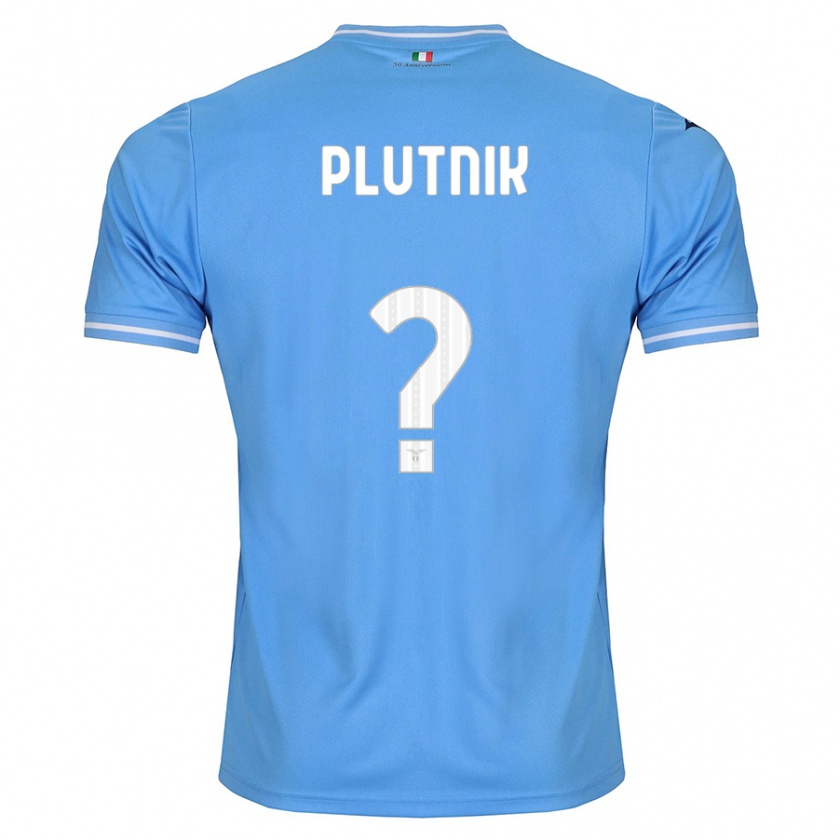 Kandiny Kinder Artem Plutnik #0 Blau Heimtrikot Trikot 2023/24 T-Shirt