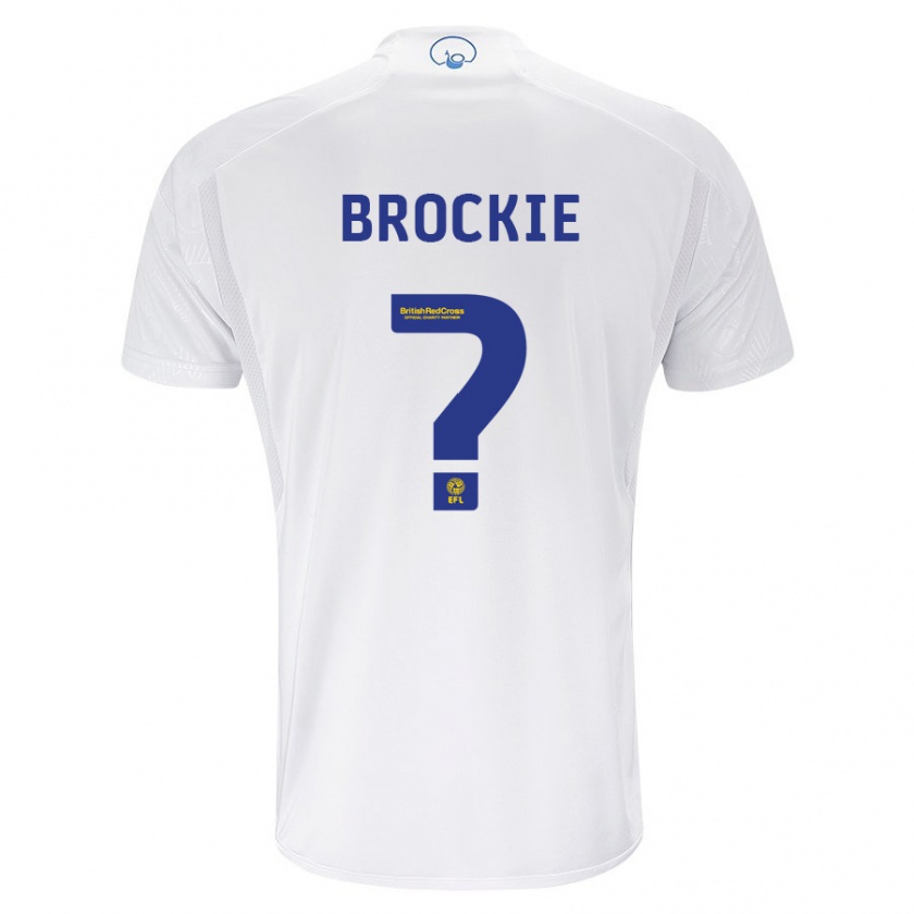 Kandiny Kinder Devon Brockie #0 Weiß Heimtrikot Trikot 2023/24 T-Shirt
