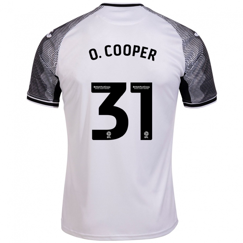 Kandiny Kinder Oliver Cooper #31 Weiß Heimtrikot Trikot 2023/24 T-Shirt