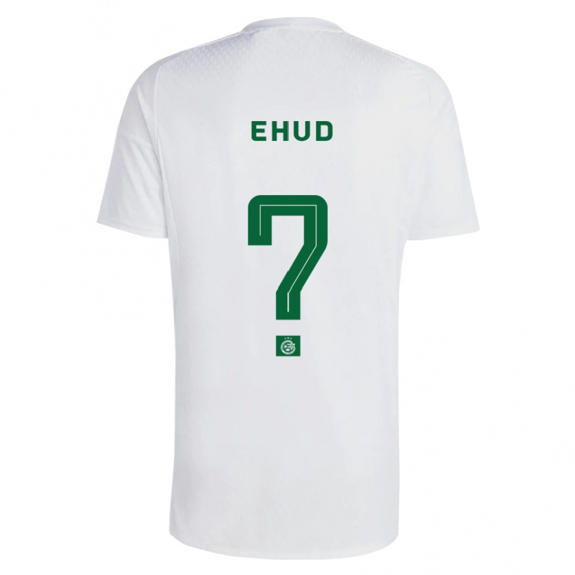 Kandiny Kinder Itay Ehud #0 Grün Blau Auswärtstrikot Trikot 2023/24 T-Shirt