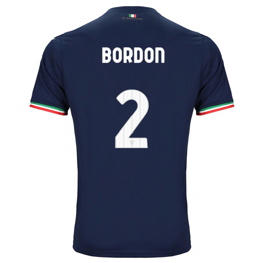 Kandiny Kinder Filipe Bordon #2 Marine Auswärtstrikot Trikot 2023/24 T-Shirt