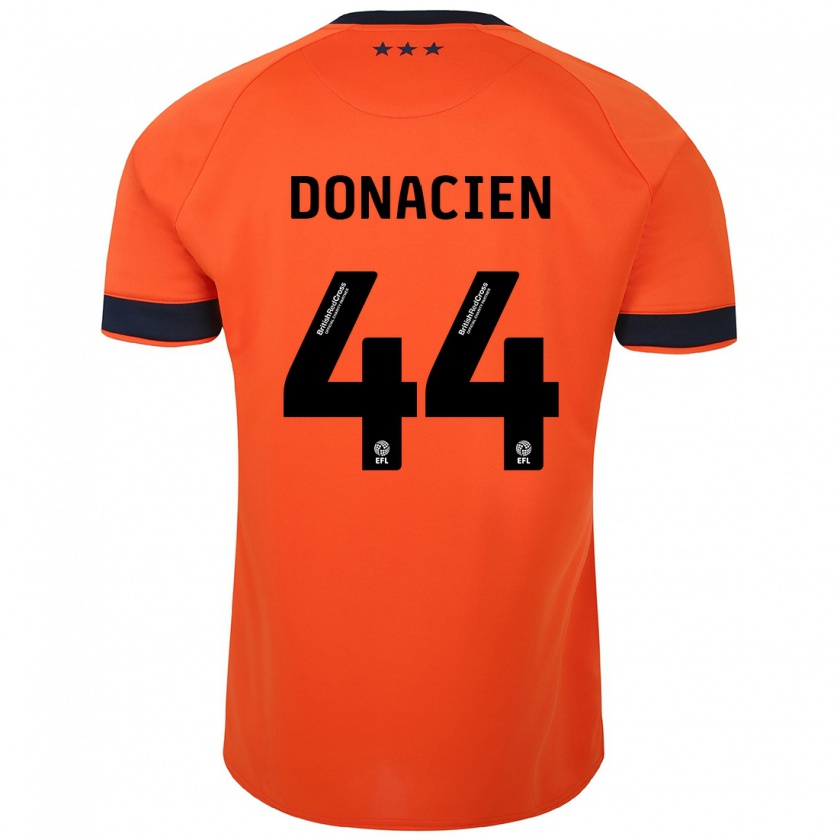 Kandiny Kinder Janoi Donacien #44 Orangefarben Auswärtstrikot Trikot 2023/24 T-Shirt