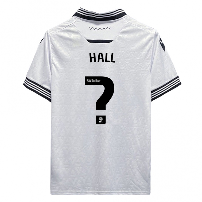 Kandiny Kinder Jack Hall #0 Weiß Auswärtstrikot Trikot 2023/24 T-Shirt