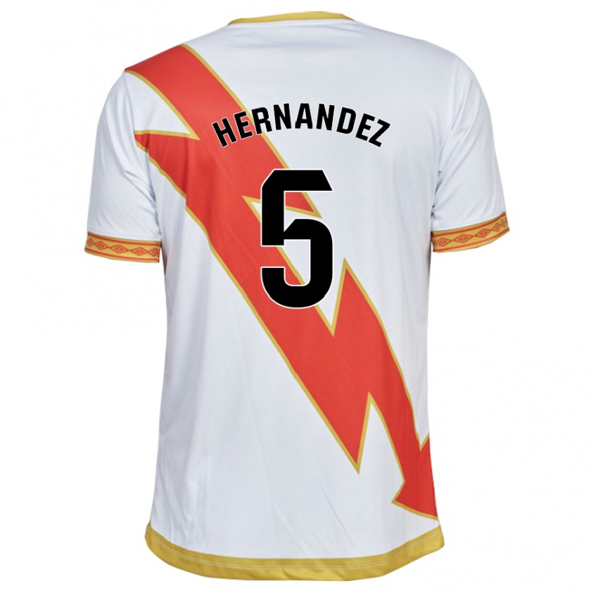 Kandiny Herren Aridane Hernández #5 Weiß Heimtrikot Trikot 2023/24 T-Shirt