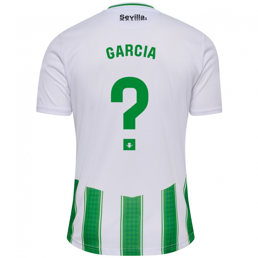Kandiny Herren Pablo García #0 Weiß Heimtrikot Trikot 2023/24 T-Shirt