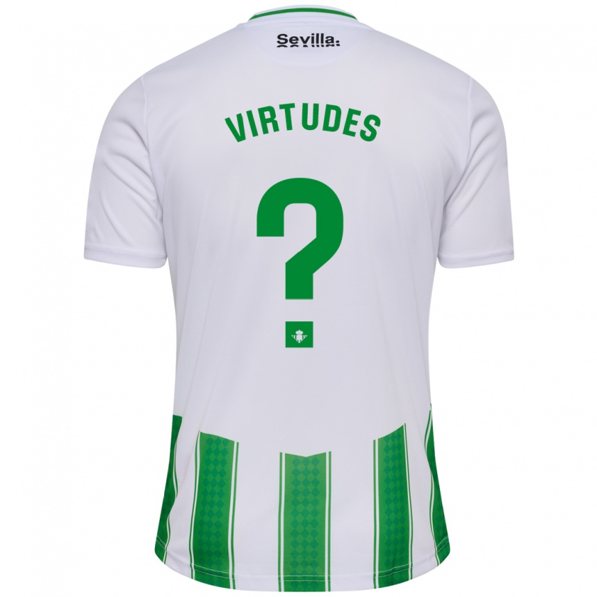 Kandiny Herren Adrián Virtudes #0 Weiß Heimtrikot Trikot 2023/24 T-Shirt