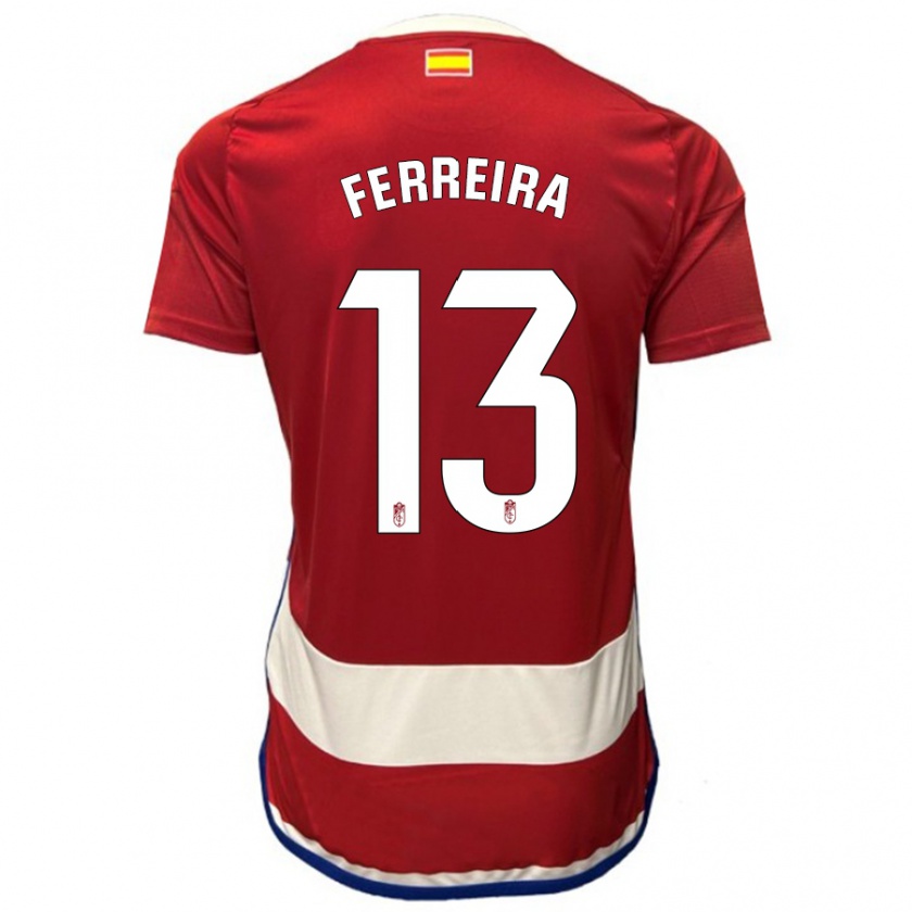 Kandiny Herren André Ferreira #13 Rot Heimtrikot Trikot 2023/24 T-Shirt