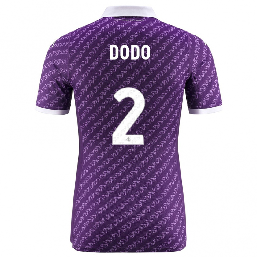 Kandiny Herren Dodô #2 Violett Heimtrikot Trikot 2023/24 T-Shirt