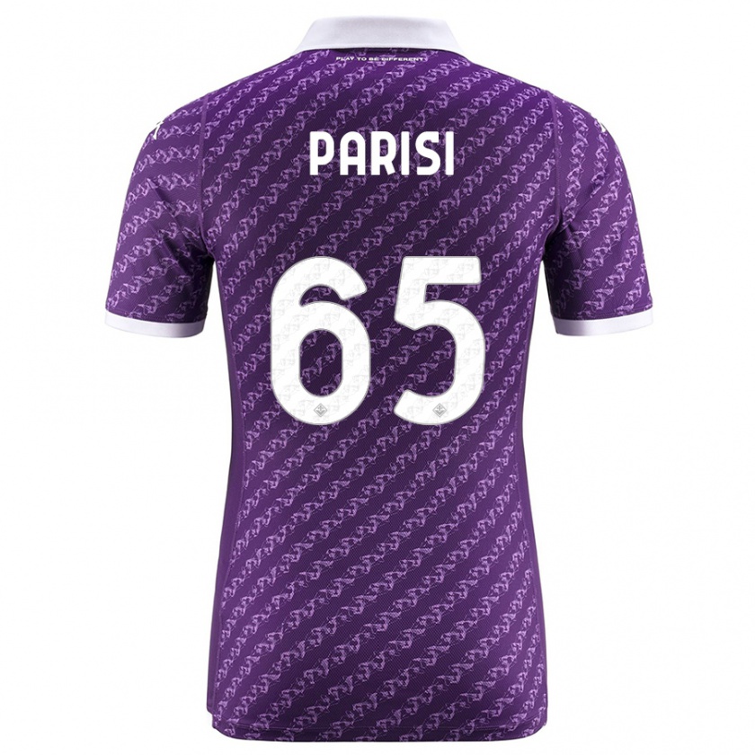 Kandiny Herren Fabiano Parisi #65 Violett Heimtrikot Trikot 2023/24 T-Shirt