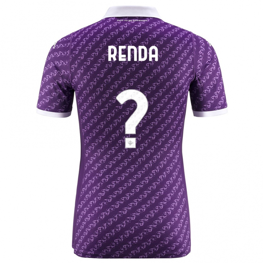 Kandiny Herren Thomas Renda #0 Violett Heimtrikot Trikot 2023/24 T-Shirt