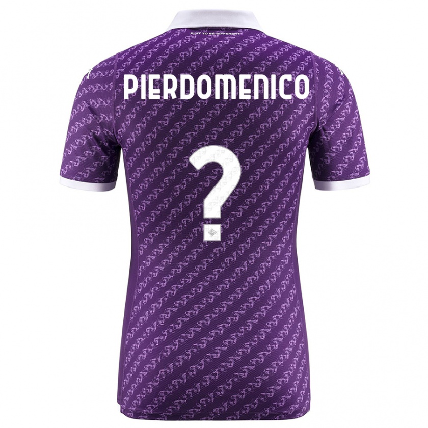 Kandiny Herren Jacopo Di Pierdomenico #0 Violett Heimtrikot Trikot 2023/24 T-Shirt