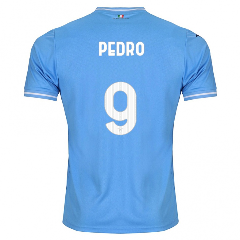 Kandiny Herren Pedro #9 Blau Heimtrikot Trikot 2023/24 T-Shirt