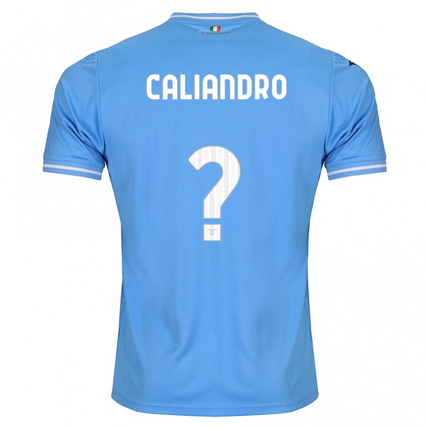 Kandiny Herren Stanislao Caliandro #0 Blau Heimtrikot Trikot 2023/24 T-Shirt