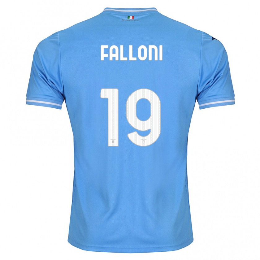 Kandiny Herren Ludovica Falloni #19 Blau Heimtrikot Trikot 2023/24 T-Shirt