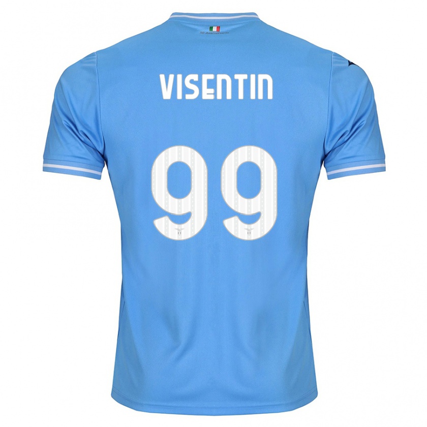 Kandiny Herren Noemi Visentin #99 Blau Heimtrikot Trikot 2023/24 T-Shirt
