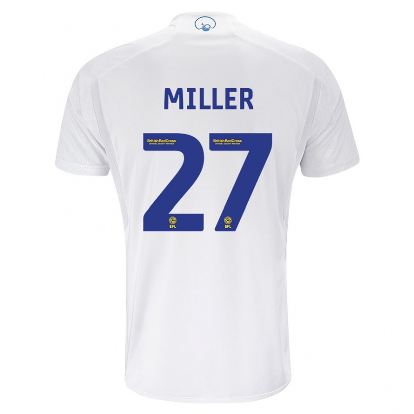 Kandiny Herren Amari Miller #27 Weiß Heimtrikot Trikot 2023/24 T-Shirt