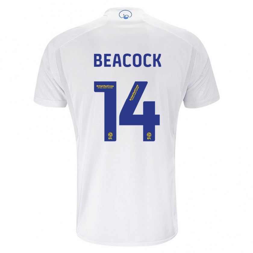 Kandiny Herren Molly Beacock #14 Weiß Heimtrikot Trikot 2023/24 T-Shirt