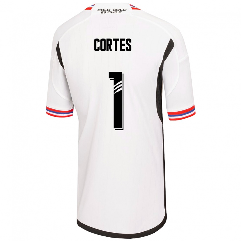 Kandiny Herren Brayan Cortés #1 Weiß Heimtrikot Trikot 2023/24 T-Shirt