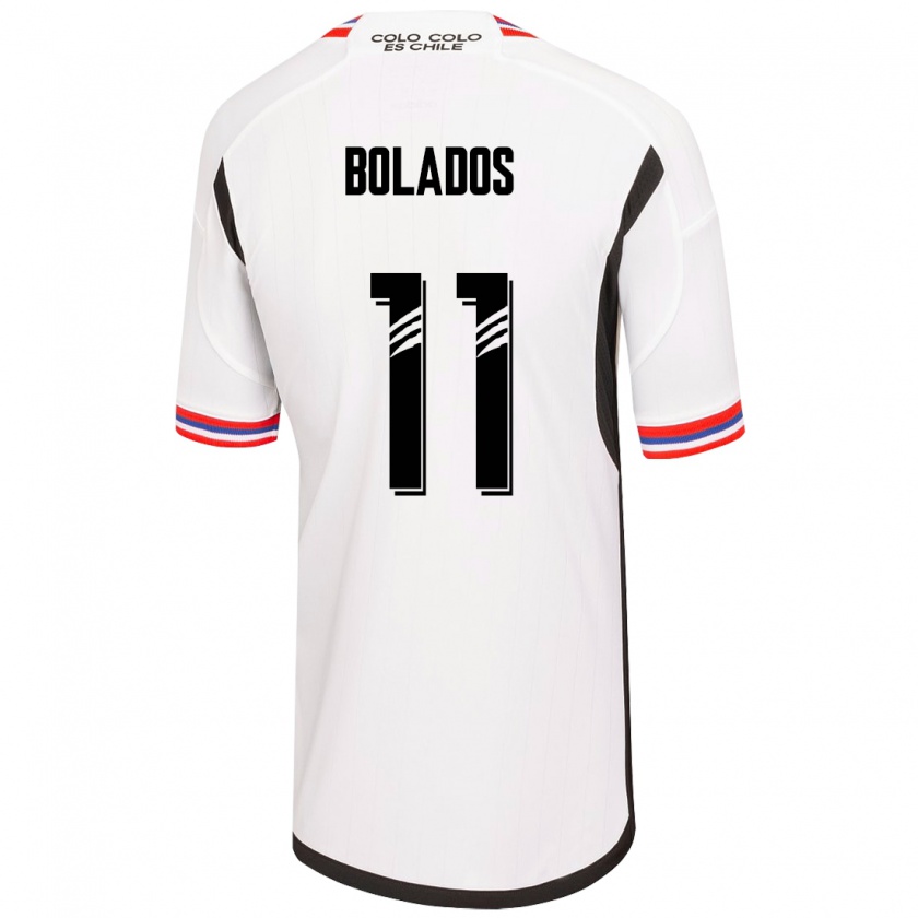 Kandiny Herren Marcos Bolados #11 Weiß Heimtrikot Trikot 2023/24 T-Shirt