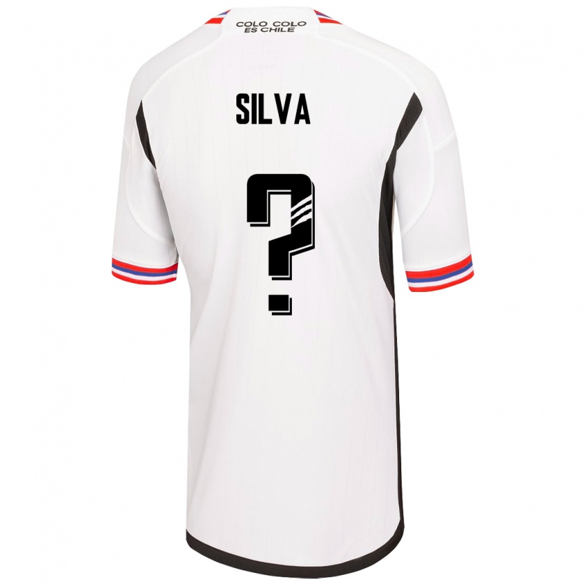 Kandiny Herren Bastián Silva #0 Weiß Heimtrikot Trikot 2023/24 T-Shirt