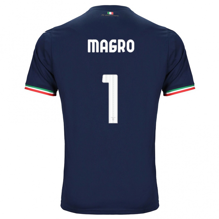 Kandiny Herren Federico Magro #1 Marine Auswärtstrikot Trikot 2023/24 T-Shirt