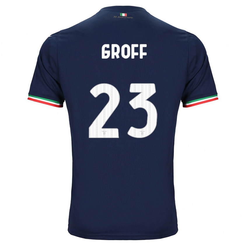 Kandiny Herren Chiara Groff #23 Marine Auswärtstrikot Trikot 2023/24 T-Shirt