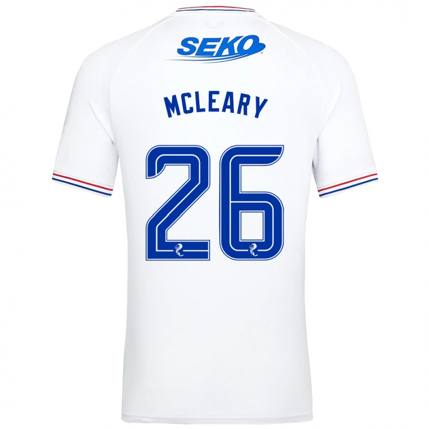 Kandiny Herren Jodi Mcleary #26 Weiß Auswärtstrikot Trikot 2023/24 T-Shirt