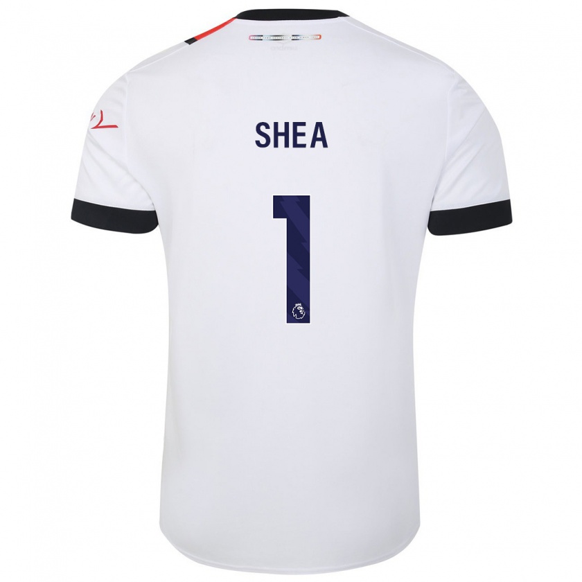 Kandiny Herren James Shea #1 Weiß Auswärtstrikot Trikot 2023/24 T-Shirt