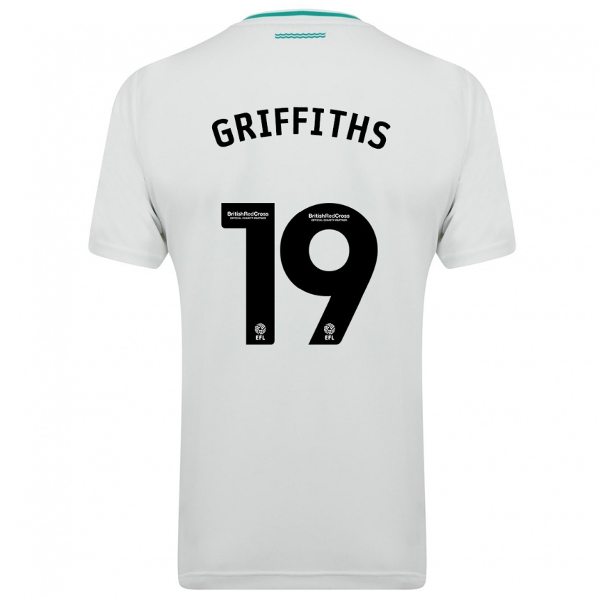 Kandiny Herren Alice Griffiths #19 Weiß Auswärtstrikot Trikot 2023/24 T-Shirt