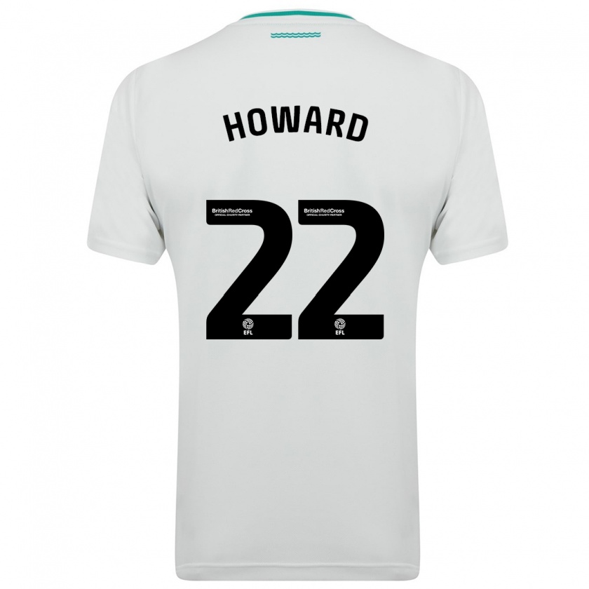 Kandiny Herren Bethany-May Howard #22 Weiß Auswärtstrikot Trikot 2023/24 T-Shirt