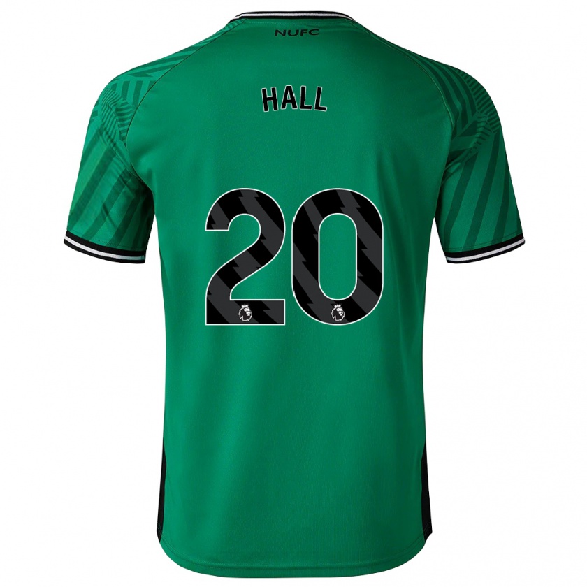 Kandiny Herren Lewis Hall #20 Grün Auswärtstrikot Trikot 2023/24 T-Shirt