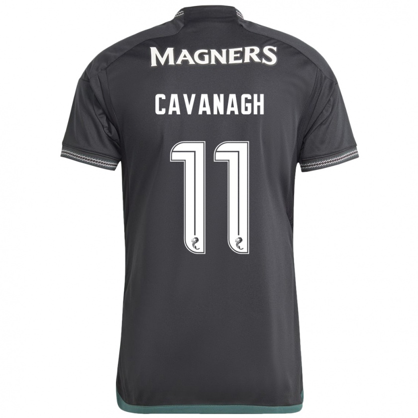 Kandiny Herren Colette Cavanagh #11 Schwarz Auswärtstrikot Trikot 2023/24 T-Shirt