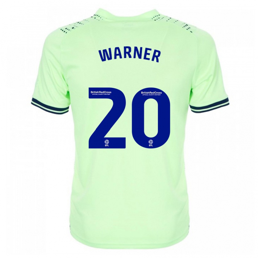 Kandiny Herren Phoebe Warner #20 Marine Auswärtstrikot Trikot 2023/24 T-Shirt