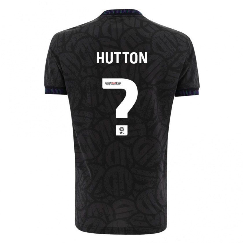 Kandiny Herren Callum Hutton #0 Schwarz Auswärtstrikot Trikot 2023/24 T-Shirt
