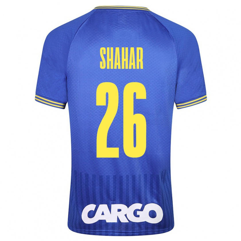 Kandiny Herren Ido Shahar #26 Blau Auswärtstrikot Trikot 2023/24 T-Shirt